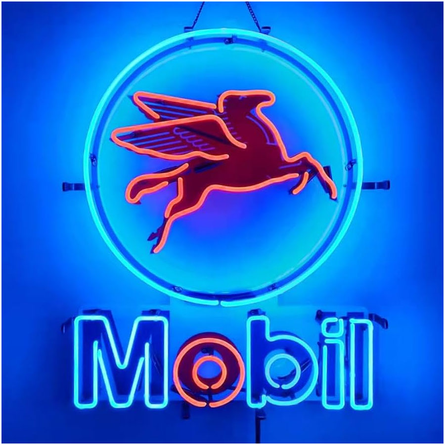 Neon Sign Real Glass For Garag - Commercial Wall Printing ulasan dan harga