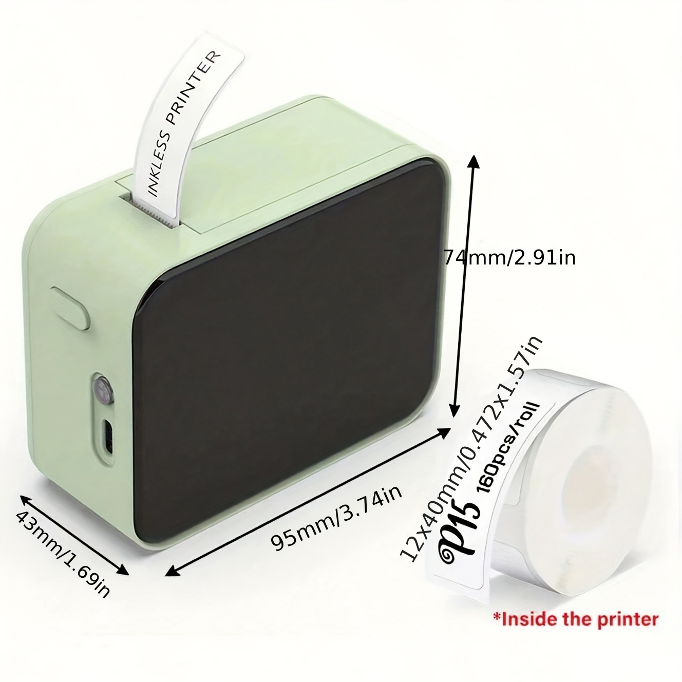 Marklife P15 Portable Printer  - Commercial Printing Network ulasan dan harga