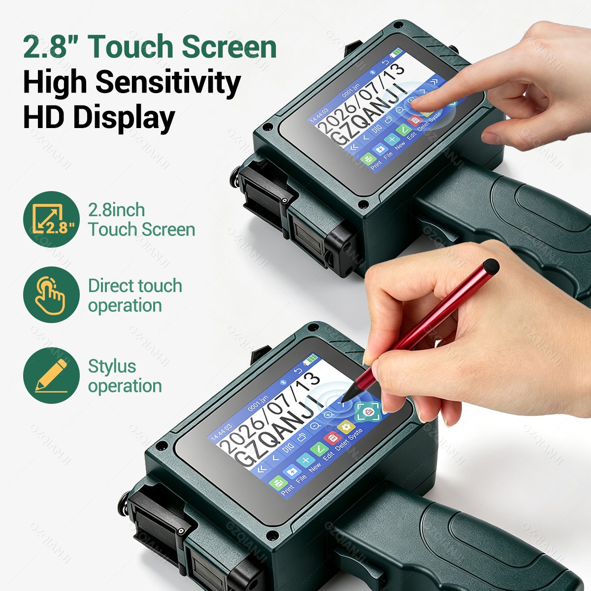 Bluetooth 12.7mm Mini Inkjet P - Commercial Printing Network ulasan dan harga