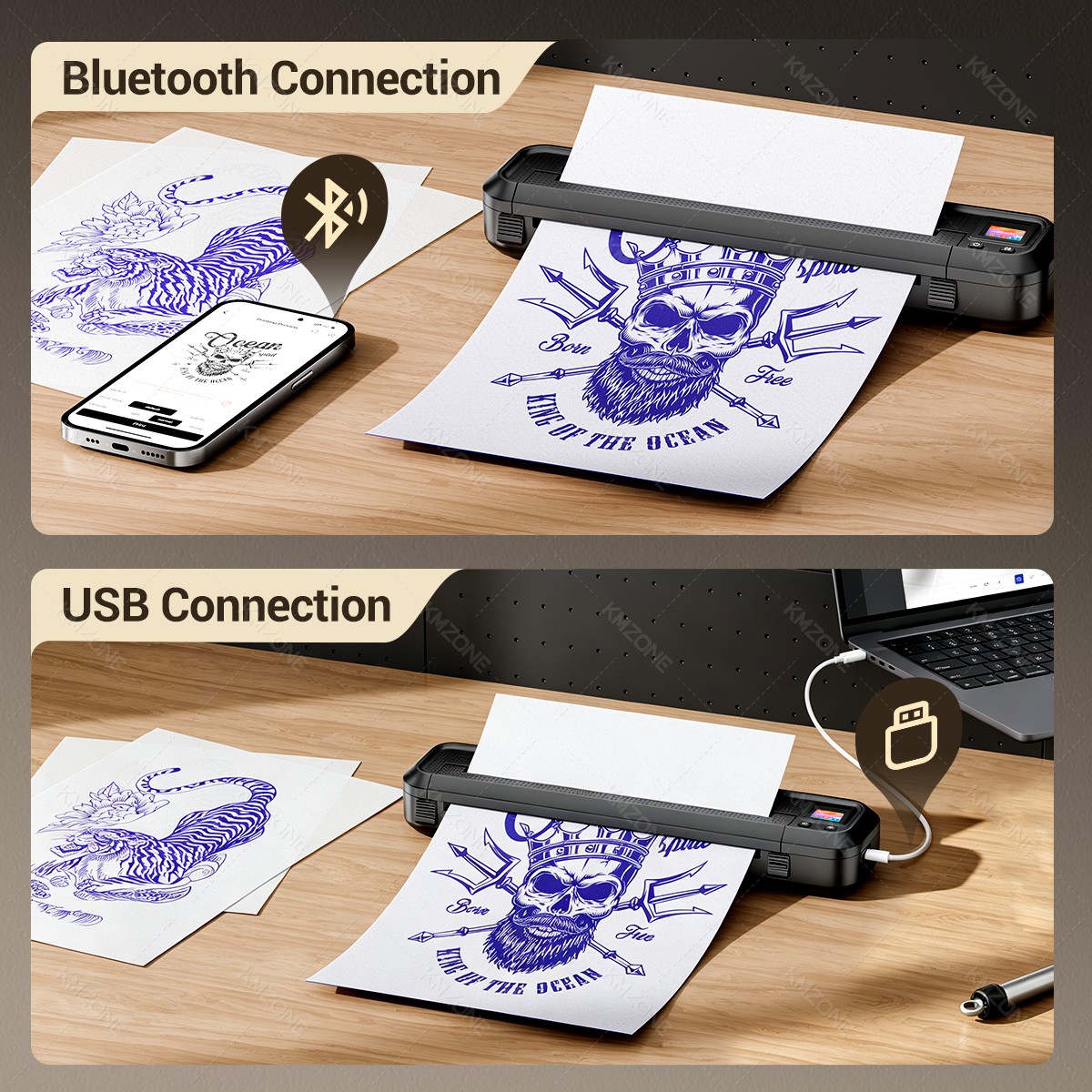 Screen Display A4 Tattoo Trans - Commercial Printing Network ulasan dan harga