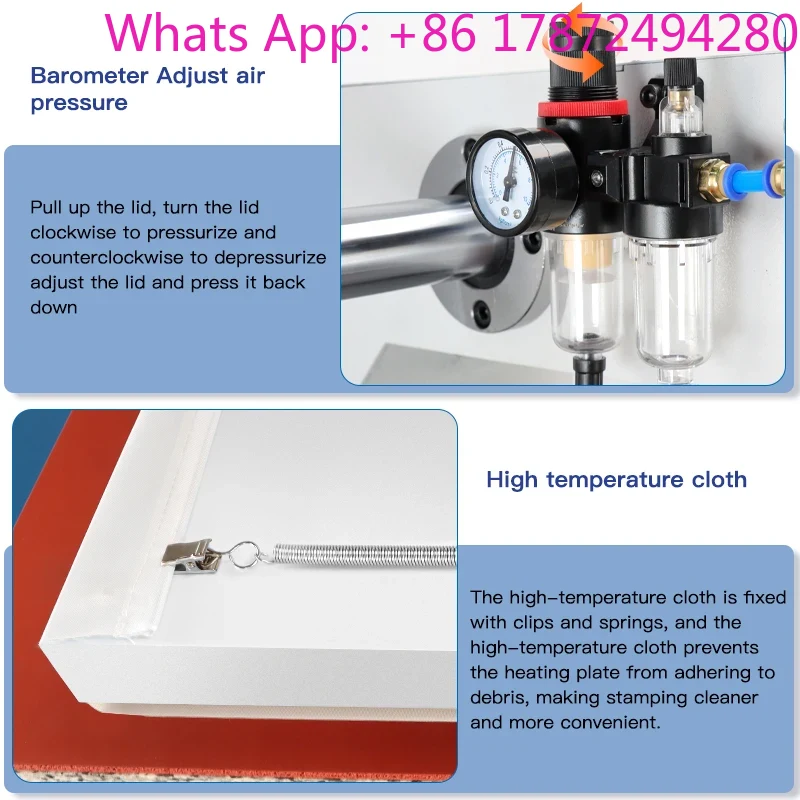 Dual Electric Slide Hot Stampi - Commercial Printing Press Machine ulasan dan harga