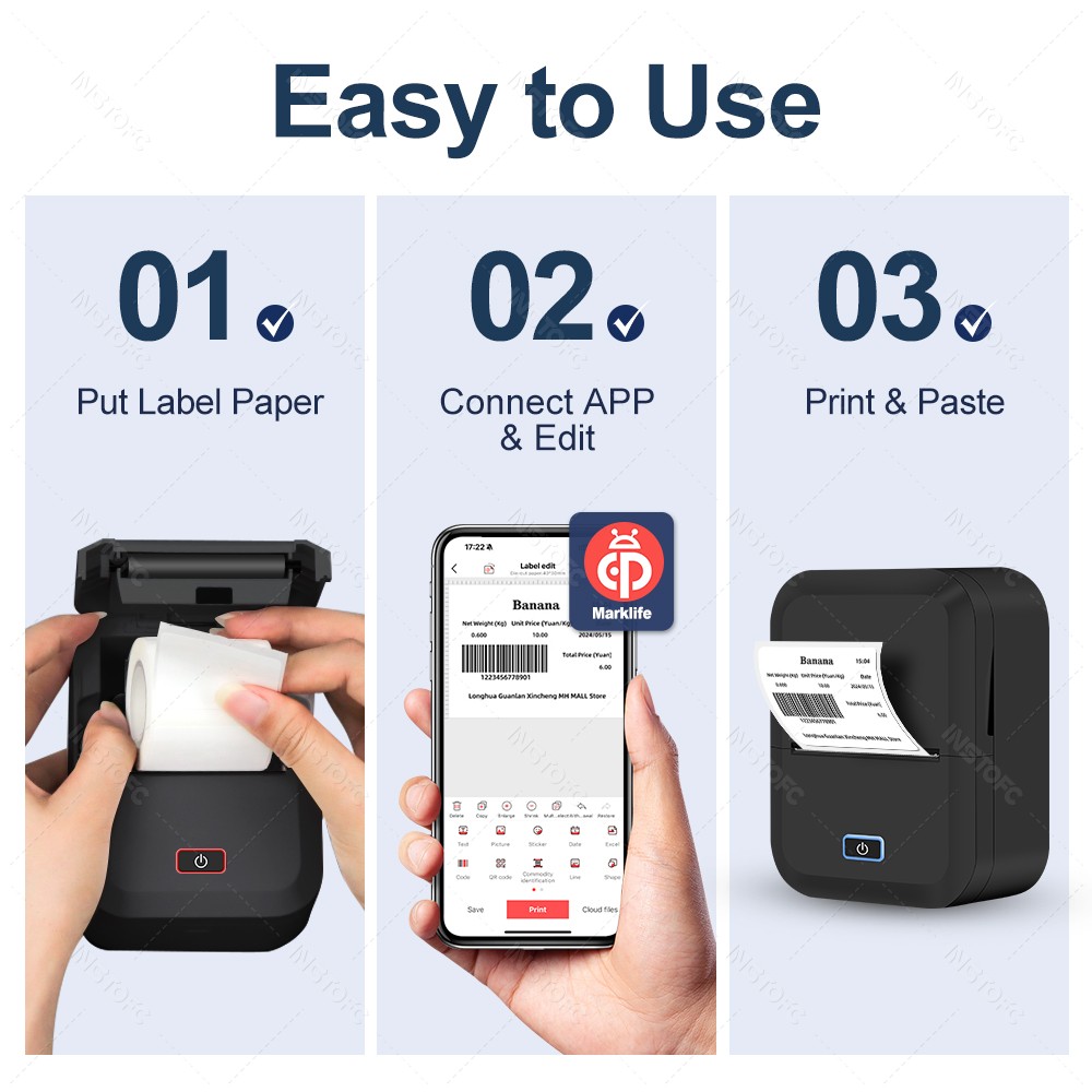 Marklife X2 Portable Thermal P - Commercial Printing Network ulasan dan harga