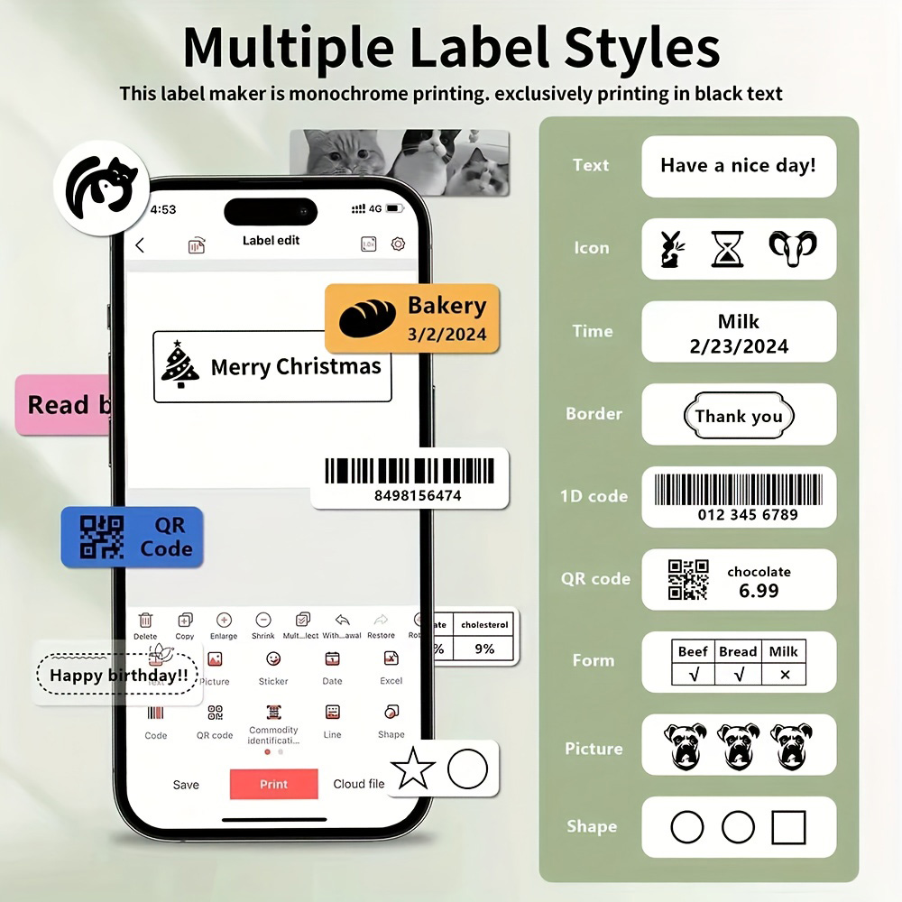 Marklife P15 Label Printer Por - Commercial Printing Network ulasan dan harga