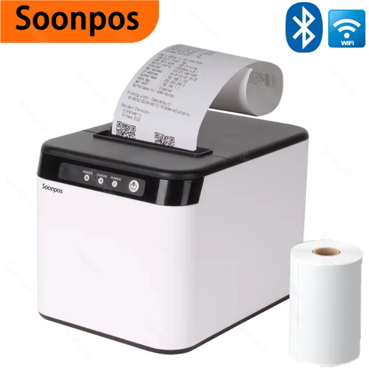Soonpos 80mm Thermal POS Recei - Commercial Wallpaper Printing ulasan dan harga