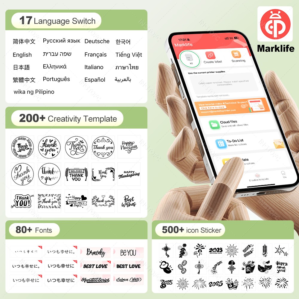 Marklife X2 Portable Thermal P - Commercial Printing Network ulasan dan harga