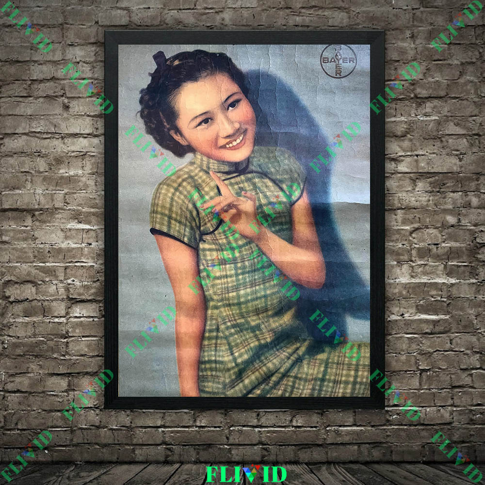Retro 1930s Chinese Old Commer - Commercial Wall Printing ulasan dan harga