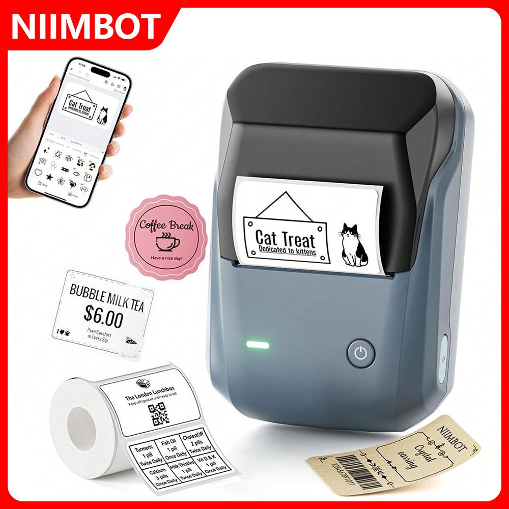 NIIMBOT B1 Portable Thermal Pr - Commercial Printing Network ulasan dan harga